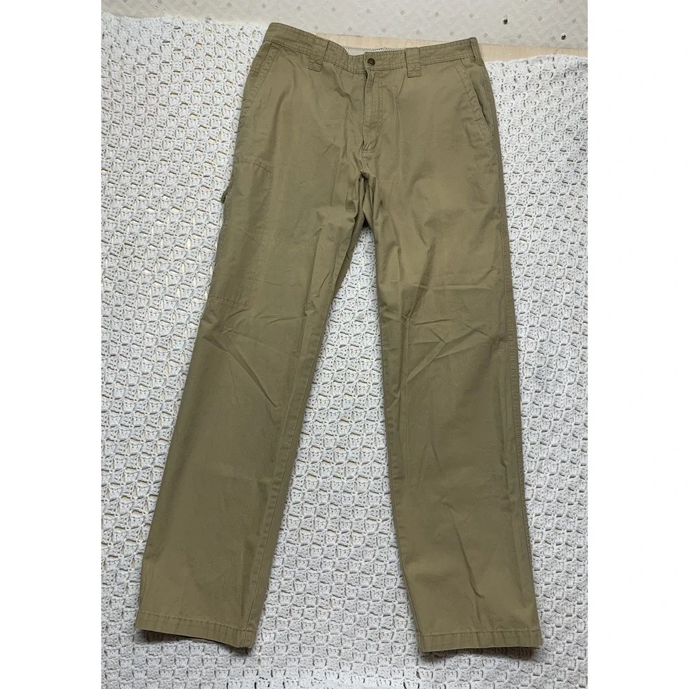 Columbia Sportswear Pants Men's. Size 34x33 Tan‎ Outdoor Hiking Straight Leg